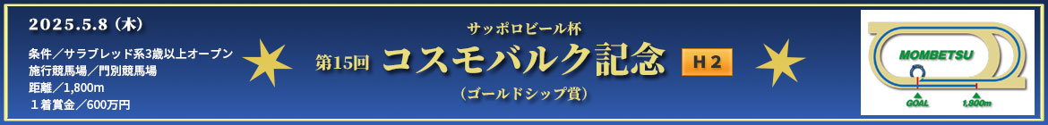 コスモバルク記念