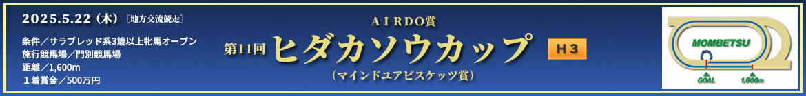 ヒダカソウカップ